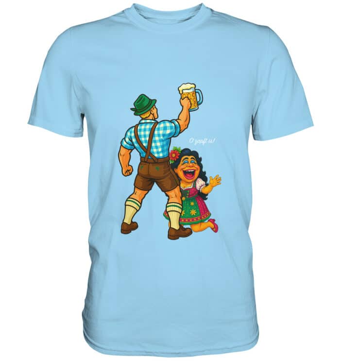 O´zapft is! - Premium Classic T-Shirt – Bild 9
