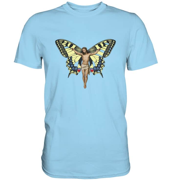 Jesus Butterfly 8 - Premium Classic T-Shirt – Bild 9