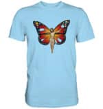 Jesus Butterfly 10 - Premium Classic T-Shirt – Bild 9