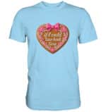Lebkuchenherz If i could turn back time - Premium Classic T-Shirt – Bild 9