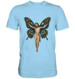 Jesus Butterfly 1 - Premium Classic T-Shirt – Bild 9