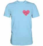 Pens Heart small - Premium Classic T-Shirt – Bild 9