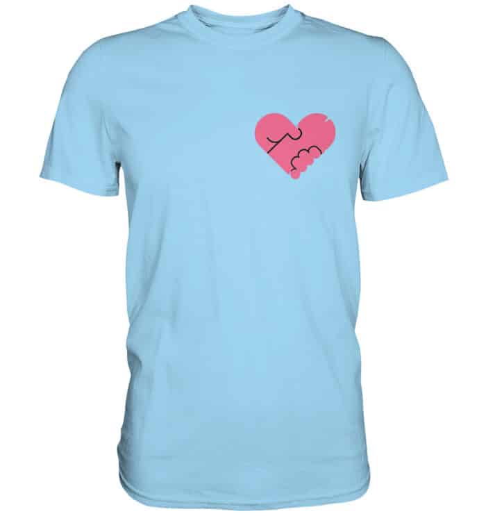Pens Heart small - Premium Classic T-Shirt – Bild 9