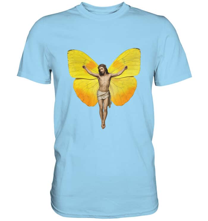 Jesus Butterfly 2 - Premium Classic T-Shirt – Bild 9