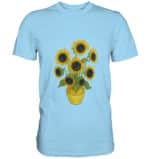 Sonnenblumen - Premium Classic T-Shirt – Bild 9