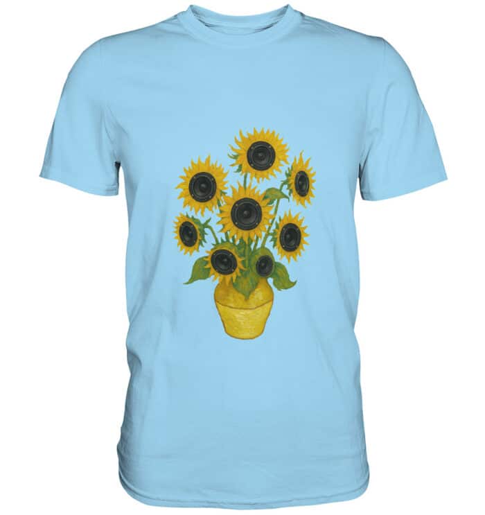 Sonnenblumen - Premium Classic T-Shirt – Bild 9