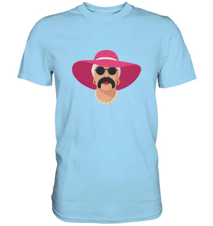 Lenny pink full - Premium Classic T-Shirt – Bild 9