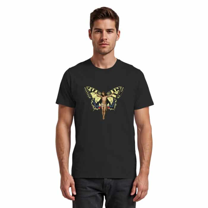 Jesus Butterfly 8 - Premium Classic T-Shirt – Bild 4