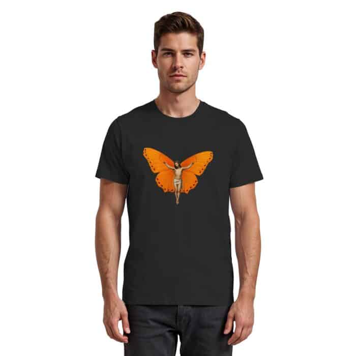 Jesus Butterfly 9 - Premium Classic T-Shirt – Bild 4