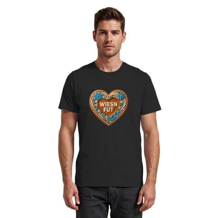 Lebkuchenherz Wiesn Fut - Premium Classic T-Shirt – Bild 4