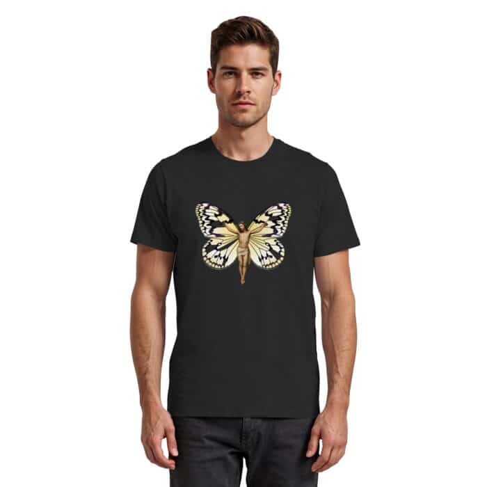 Jesus Butterfly 6 - Premium Classic T-Shirt – Bild 4
