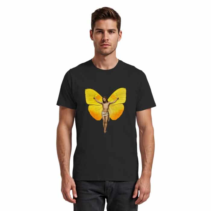 Jesus Butterfly 2 - Premium Classic T-Shirt – Bild 4