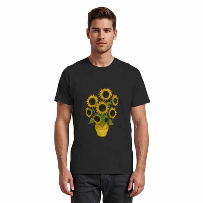 Sonnenblumen - Premium Classic T-Shirt – Bild 4