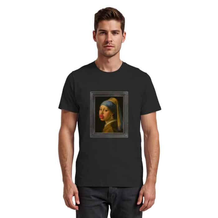Das Mädchen mit dem Ohrring - Premium Classic T-Shirt – Bild 4