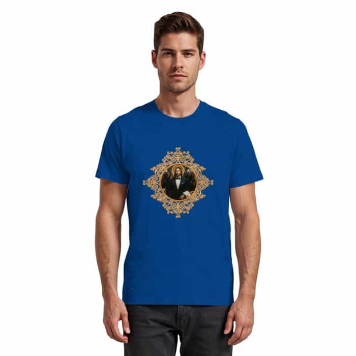 Jesus in Smoking - Premium Classic T-Shirt – Bild 6