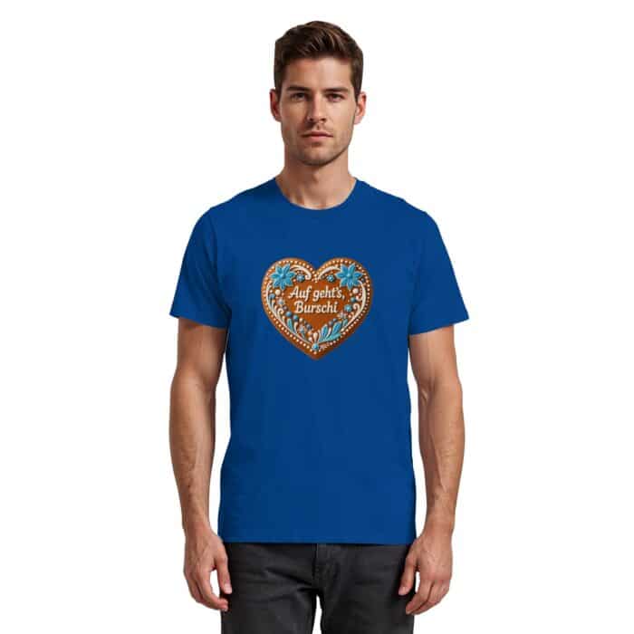 Lebkuchenherz Burschi - Premium Classic T-Shirt – Bild 6