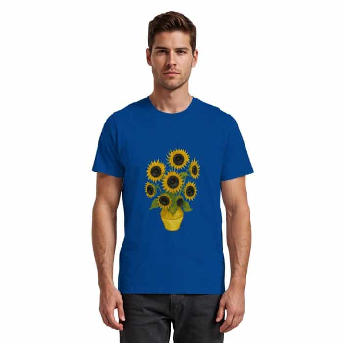 Sonnenblumen - Premium Classic T-Shirt – Bild 6