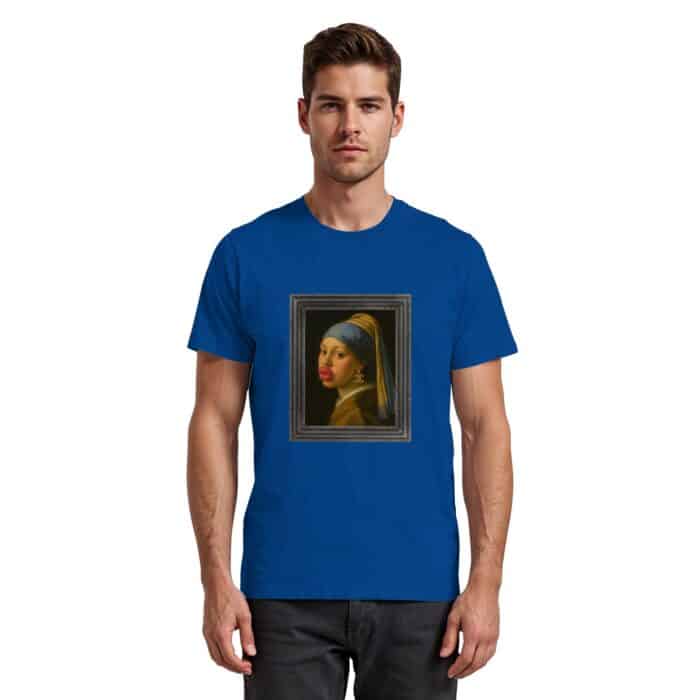 Das Mädchen mit dem Ohrring - Premium Classic T-Shirt – Bild 6