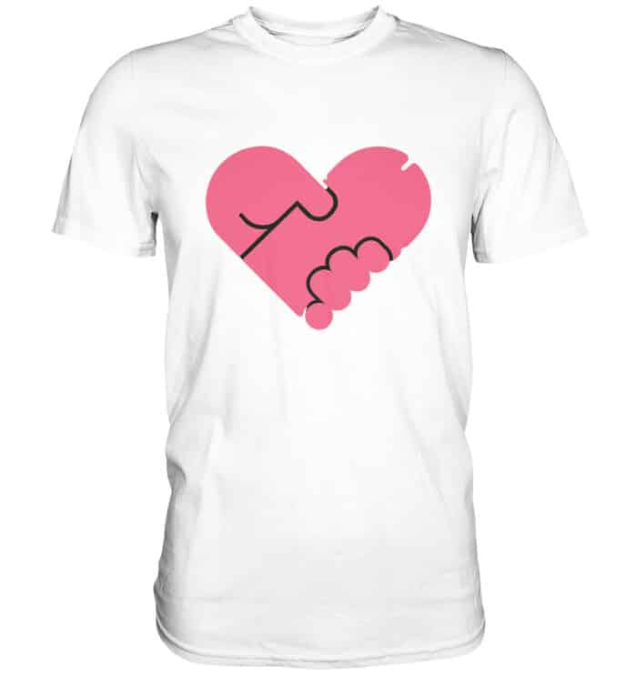 Pens heart - Premium Classic T-Shirt – Bild 14