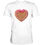 Lebkuchenherz If i could turn back time - Premium Classic T-Shirt – Bild 14