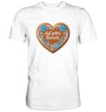 Lebkuchenherz Burschi - Premium Classic T-Shirt – Bild 14