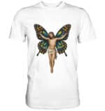 Jesus Butterfly 1 - Premium Classic T-Shirt – Bild 14