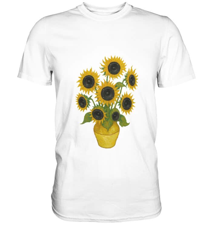 Sonnenblumen - Premium Classic T-Shirt – Bild 14