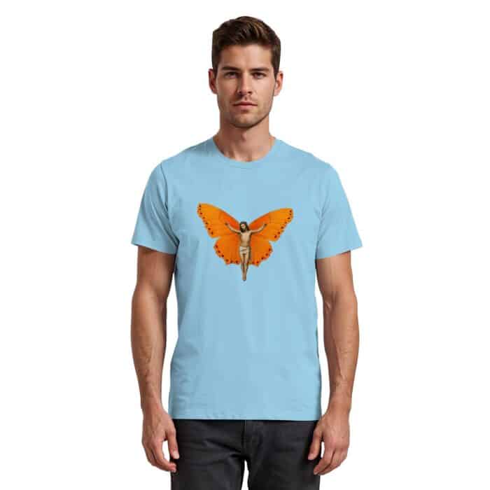 Jesus Butterfly 9 - Premium Classic T-Shirt – Bild 10