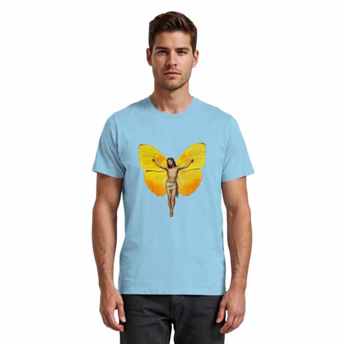 Jesus Butterfly 2 - Premium Classic T-Shirt – Bild 10