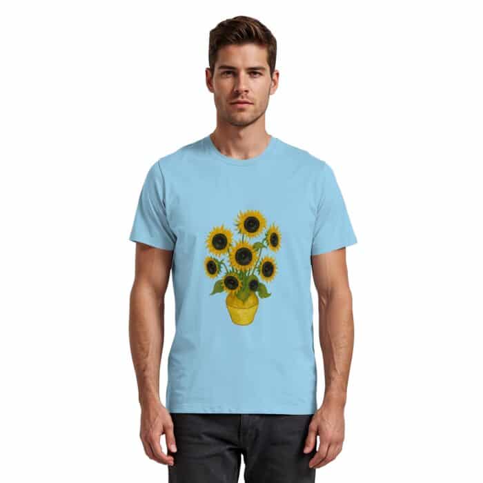 Sonnenblumen - Premium Classic T-Shirt – Bild 10