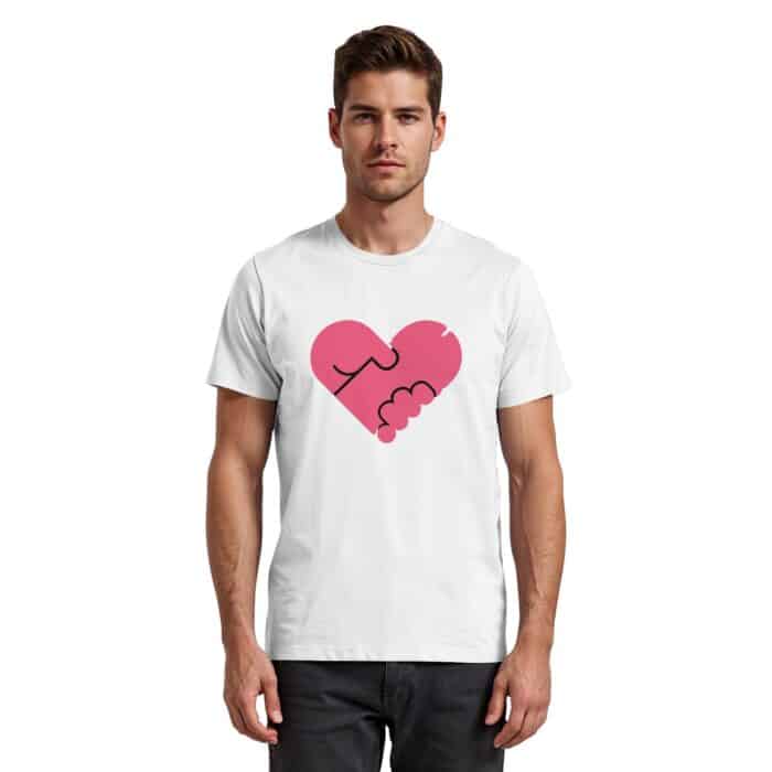 Pens heart - Premium Classic T-Shirt – Bild 15
