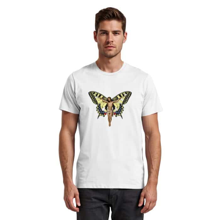 Jesus Butterfly 8 - Premium Classic T-Shirt – Bild 15