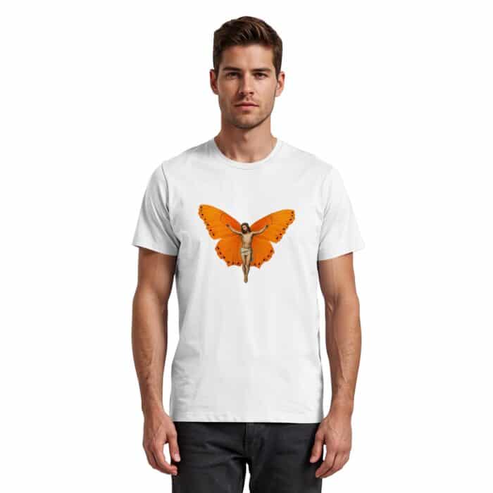 Jesus Butterfly 9 - Premium Classic T-Shirt – Bild 15