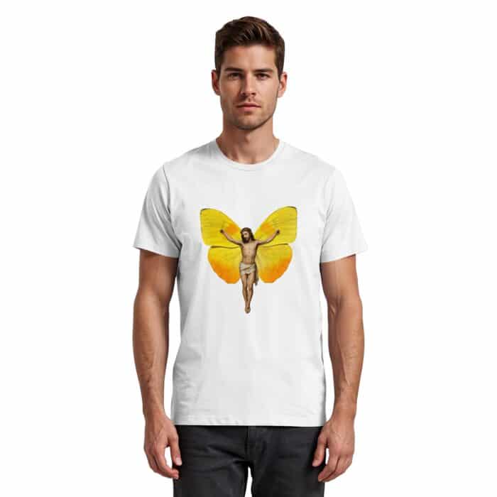 Jesus Butterfly 2 - Premium Classic T-Shirt – Bild 15