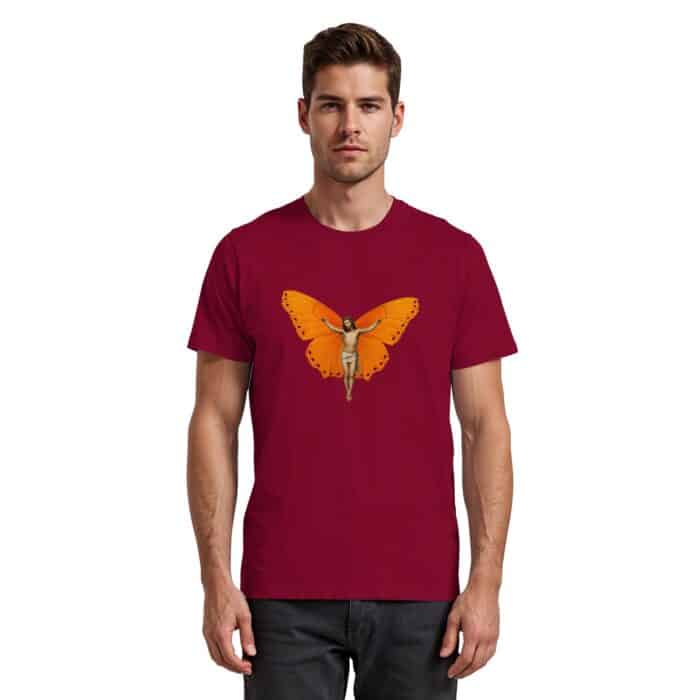 Jesus Butterfly 9 - Premium Classic T-Shirt – Bild 19