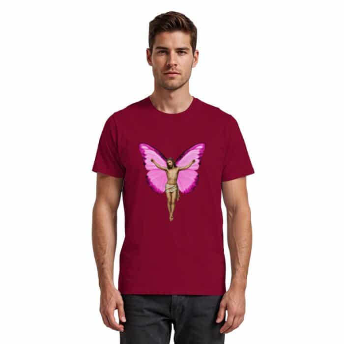 Jesus Butterfly 3 - Premium Classic T-Shirt – Bild 19