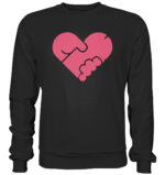 Pens heart - Premium Sweatshirt