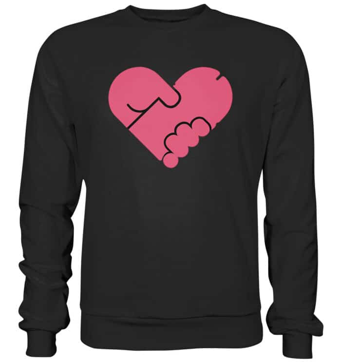 Pens heart - Premium Sweatshirt – Bild 1