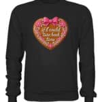 Lebkuchenherz If i could turn back time - Premium Sweatshirt