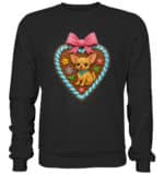Lebkuchenherz Chihuahua - Premium Sweatshirt