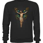 Jesus Butterfly 1 - Premium Sweatshirt