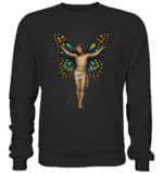 Jesus Butterfly 1 - Premium Sweatshirt