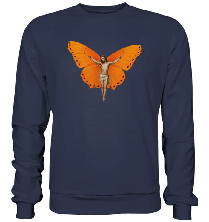 Jesus Butterfly 9 - Premium Sweatshirt – Bild 9