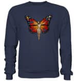 Jesus Butterfly 10 - Premium Sweatshirt – Bild 9