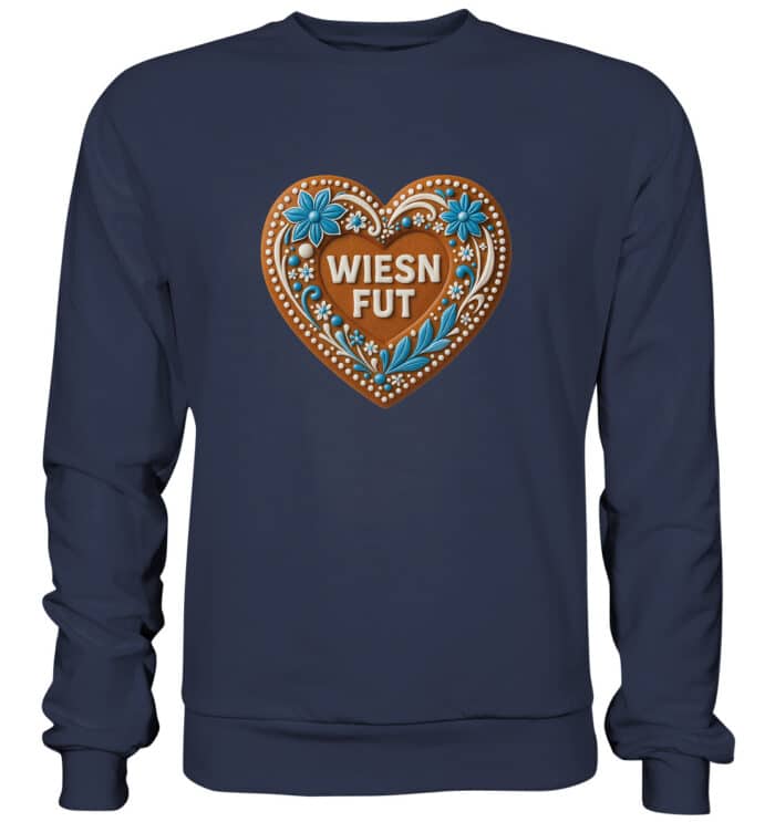 Lebkuchenherz Wiesn Fut - Premium Sweatshirt – Bild 9