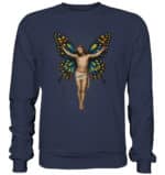 Jesus Butterfly 1 - Premium Sweatshirt – Bild 9