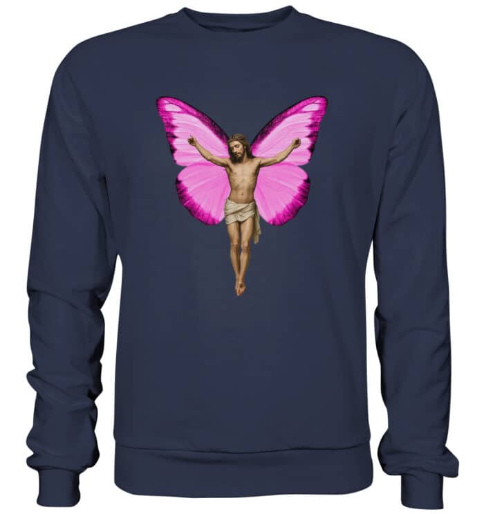 Jesus Butterfly 3 - Premium Sweatshirt – Bild 9