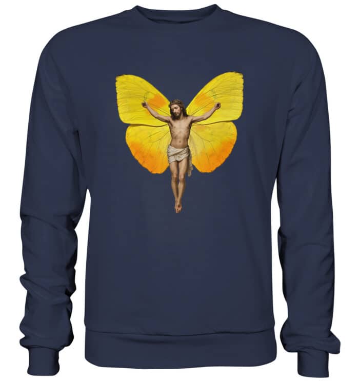 Jesus Butterfly 2 - Premium Sweatshirt – Bild 9