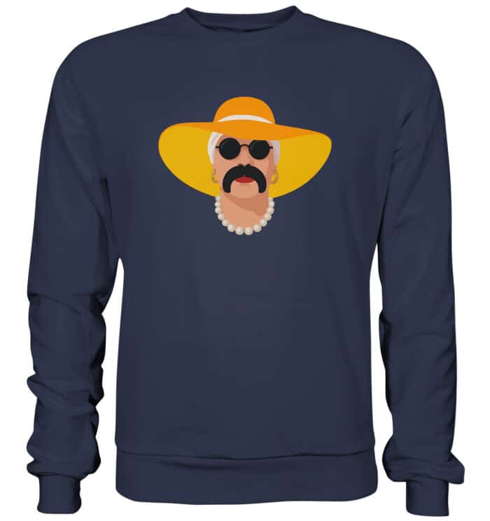 Lenny orange full - Premium Sweatshirt – Bild 9