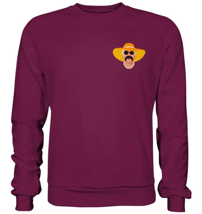 Lenny orange - Premium Sweatshirt – Bild 6